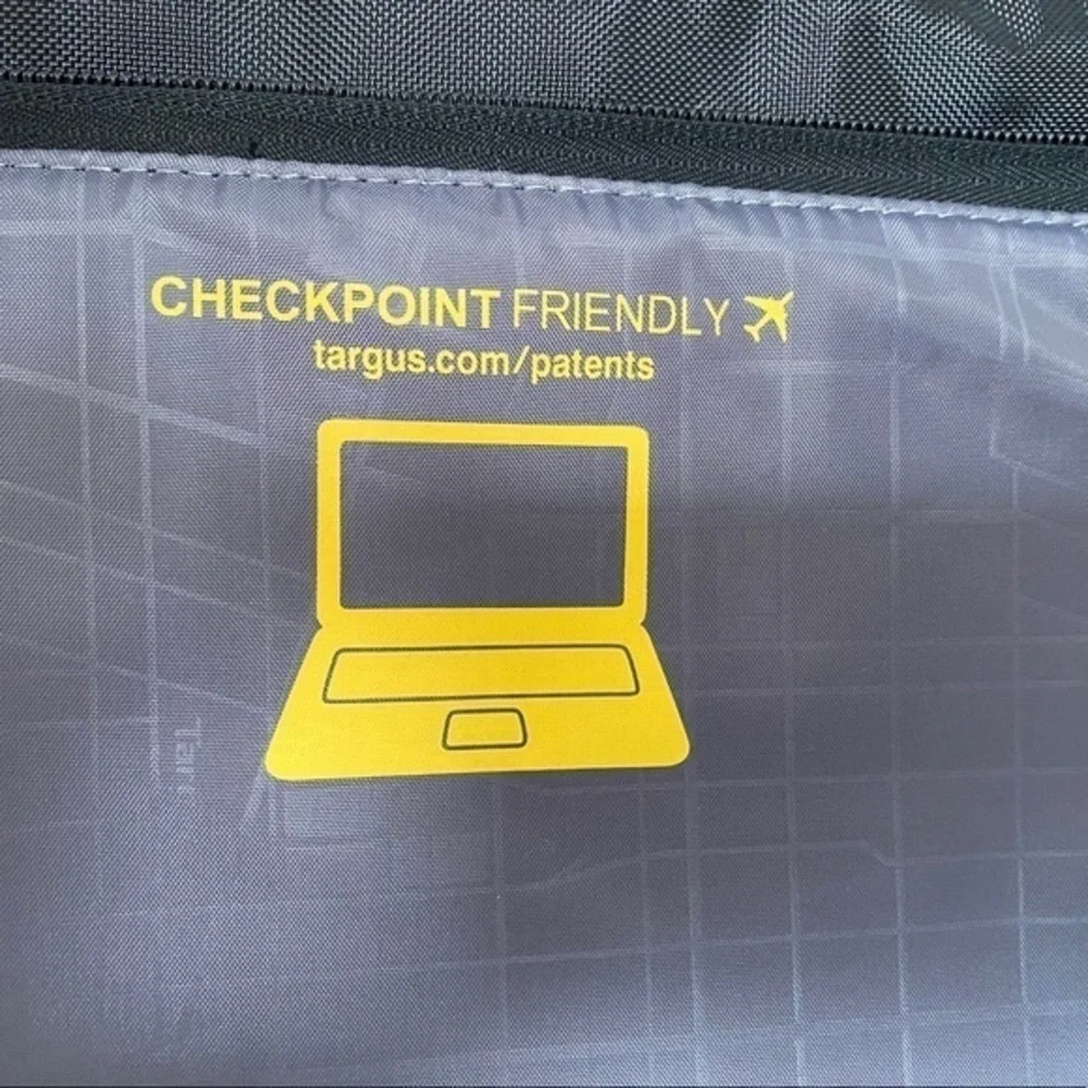 Targus Black Ballistic Canvas Nylon Mesh Fabric Safeport Laptop briefcas…